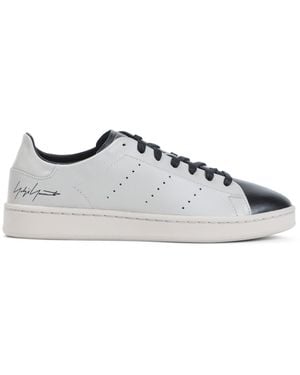 Y-3 Stan Smith Calf Leather Sneakers-Uomo - Grigio