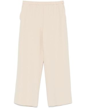 Antonelli Silk Trousers - Natural
