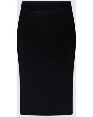 Moncler x Edward Enninful Skirts Blacks And Greys-Donna - Nero