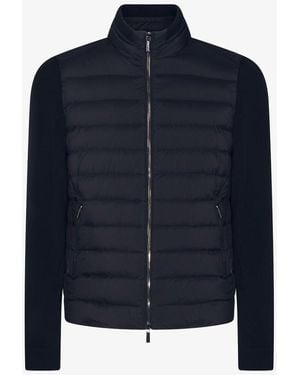 Moorer Coats Blue And Green