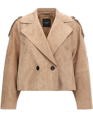 Weekend by Maxmara Maga Puffer Jackets - Natural