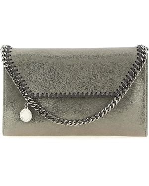 Stella McCartney Falabella Portafogli Grigio-Donna