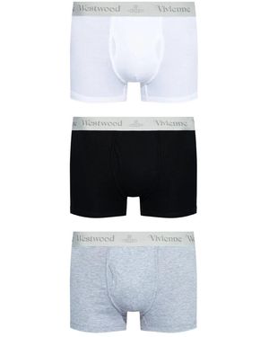 Vivienne Westwood Intimo Nero Grigio-Uomo - Bianco