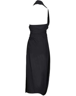 Vivienne Westwood Halter Galatea Dresses Blue - Black