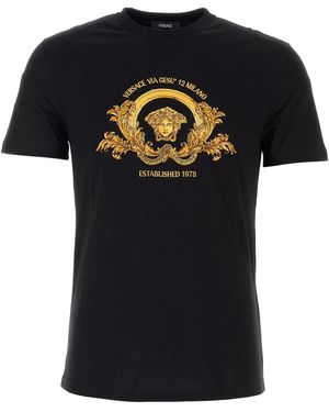 Mens versace t shirt sale best sale