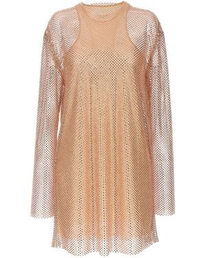 Philosophy Rhinestone Dress Dresses - Natural