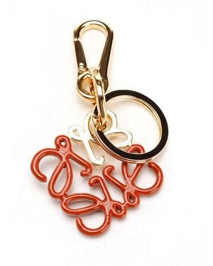 Loewe Anagram Keyrings - Pink