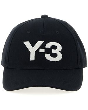 Y-3 Classic Logo Hats Black - Blue
