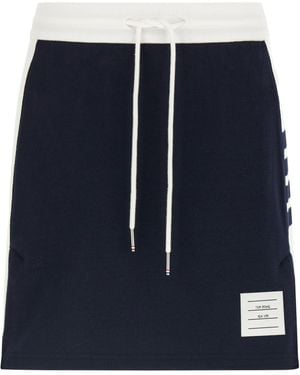 Thom Browne 'Classic 4-Bar' Skirt - Blue