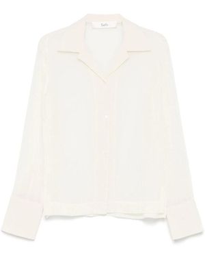 Séfr Camicie Lana-Donna - Bianco