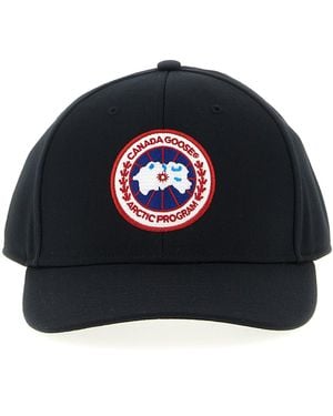Canada Goose Logo Embroidery Cap - Black