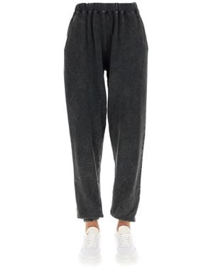 Aries "No Problem" Jogging Pants-Donna - Nero