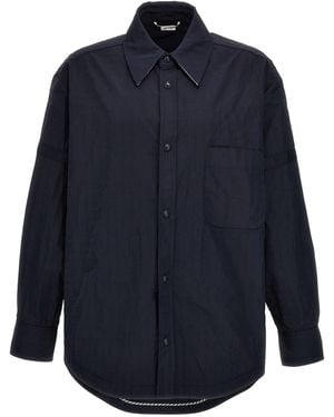 Thom Browne 'Snap Front' Overshirt - Blue