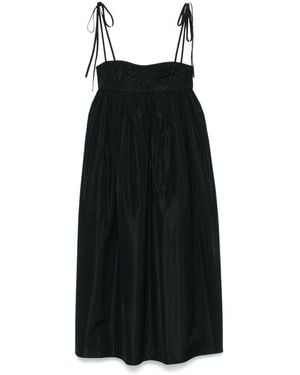Cecilie Bahnsen Abito Lungo Alena - Nero