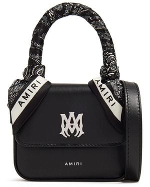 Amiri Tote Bags Pelle-Donna - Nero