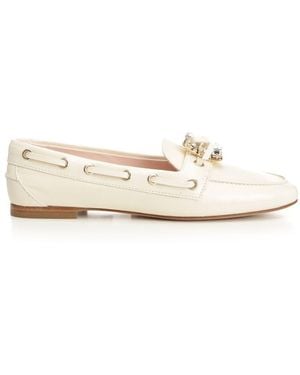 Roger Vivier Très Vivier Scarpe Basse - Natural