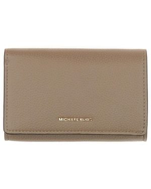 Michael Kors Leather Wallet - Brown