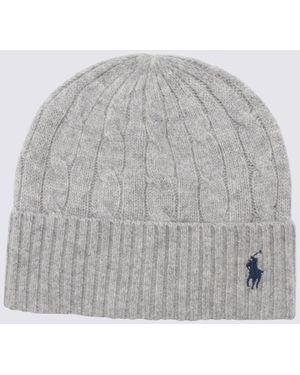 Polo Ralph Lauren Grey Wool Hat