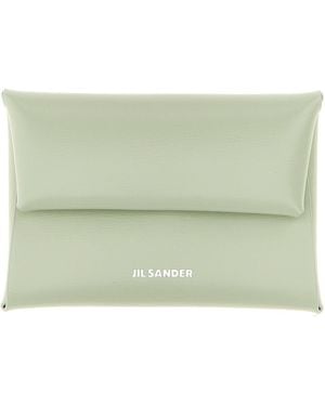 Jil Sander Logo Wallet Wallets, Card Holders - Green