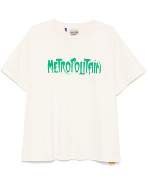 GALLERY DEPT. T Shirt Cotone-Uomo - Bianco