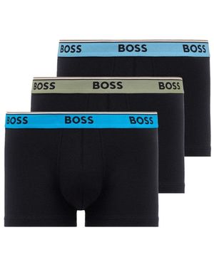 BOSS 3-Pack Boxer-Uomo - Blu