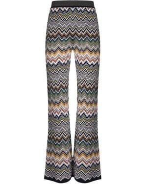 Missoni Wool Blend Pants - Gray