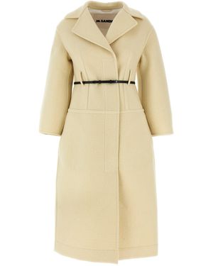 Jil Sander 02 Trench E Impermeabili Bianco-Donna - Neutro