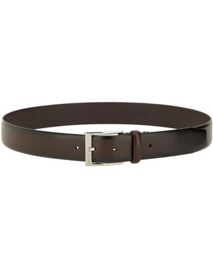 BOSS Leather Belt - Brown