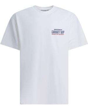 Carhartt S/S Arcan T-Shirts Bianco-Uomo
