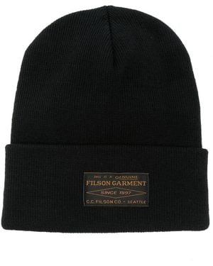 Filson Logo Beanie - Black