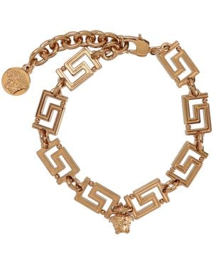 Versace Greca Jewellery Gold - Metallic