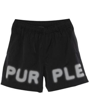 Purple Brand Shorts - Black