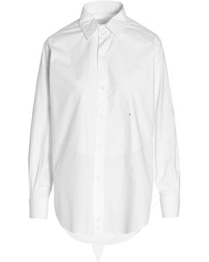 Maison Margiela Logo Embroidery Shirt - White