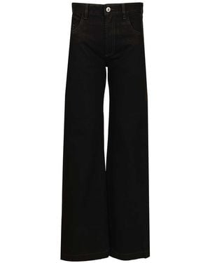 The Attico Cotton Jeans - Black