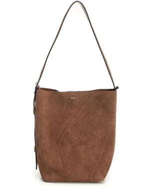 Max Mara Archetipo Shoulder Bags Marrone-Donna