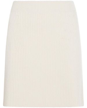 スカート JIL SANDER VISCOSE SKIRT Jil Sander Asymmetric Fluid Skirt in Black | Santa Fe Dry