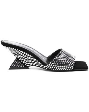 The Attico Mules - Black