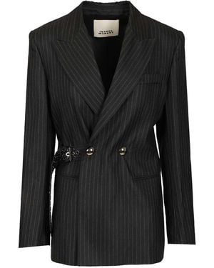 Isabel Marant Nahia Blazer Jackets - Black