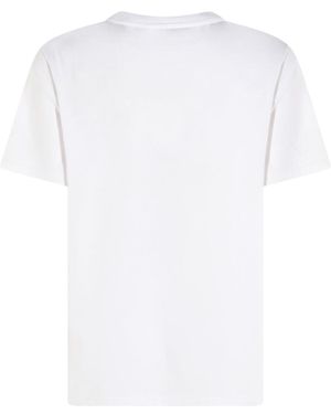 Ganni T-Shirts And Polos Light And Natural - White