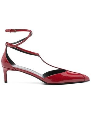 Khaite Decollete Pelle-Donna - Rosso