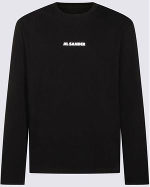 Jil Sander T-Shirts And Polos Blacks And Greys