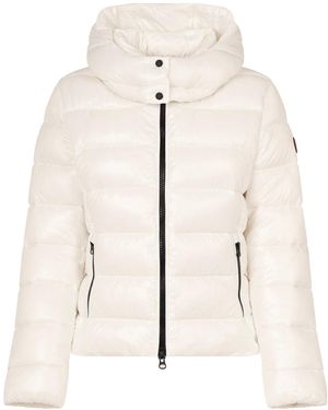 Save The Duck Cosmary Slim Fit Down Jacket With Laqué Finish - Natural