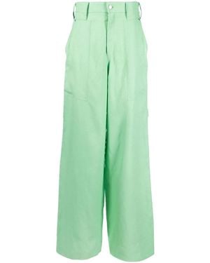 Stella McCartney Wide-Leg Pants - Green