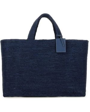 Manebí Bag "Sunset" Large-Donna - Blu