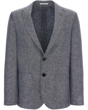 Pal Zileri Brera Blazer Blu-Uomo - Grigio