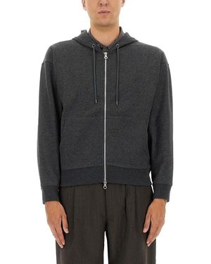 Our Legacy La Nostra Felpa Con Cerniera Eredità "Rascal" - Grigio