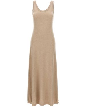 Brunello Cucinelli Cashmere Dress - Natural