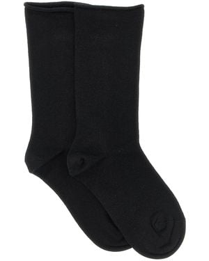 Brunello Cucinelli Sparkling Knit Socks - Black