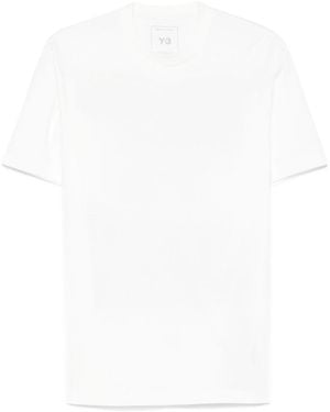 Y-3 Back Graphic-Print T-Shirt - White