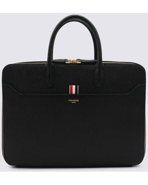 Thom Browne Bags Blacks And Greys-Uomo - Nero